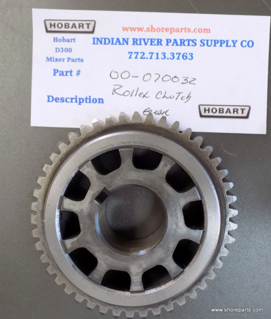 Hobart Mixer D-300 00-070032  46 Tooth Roller Clutch Gear
